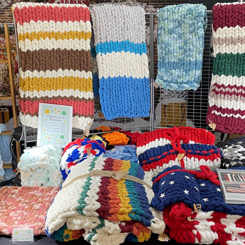 Chunky Blankets by Mrs. Rock Pile