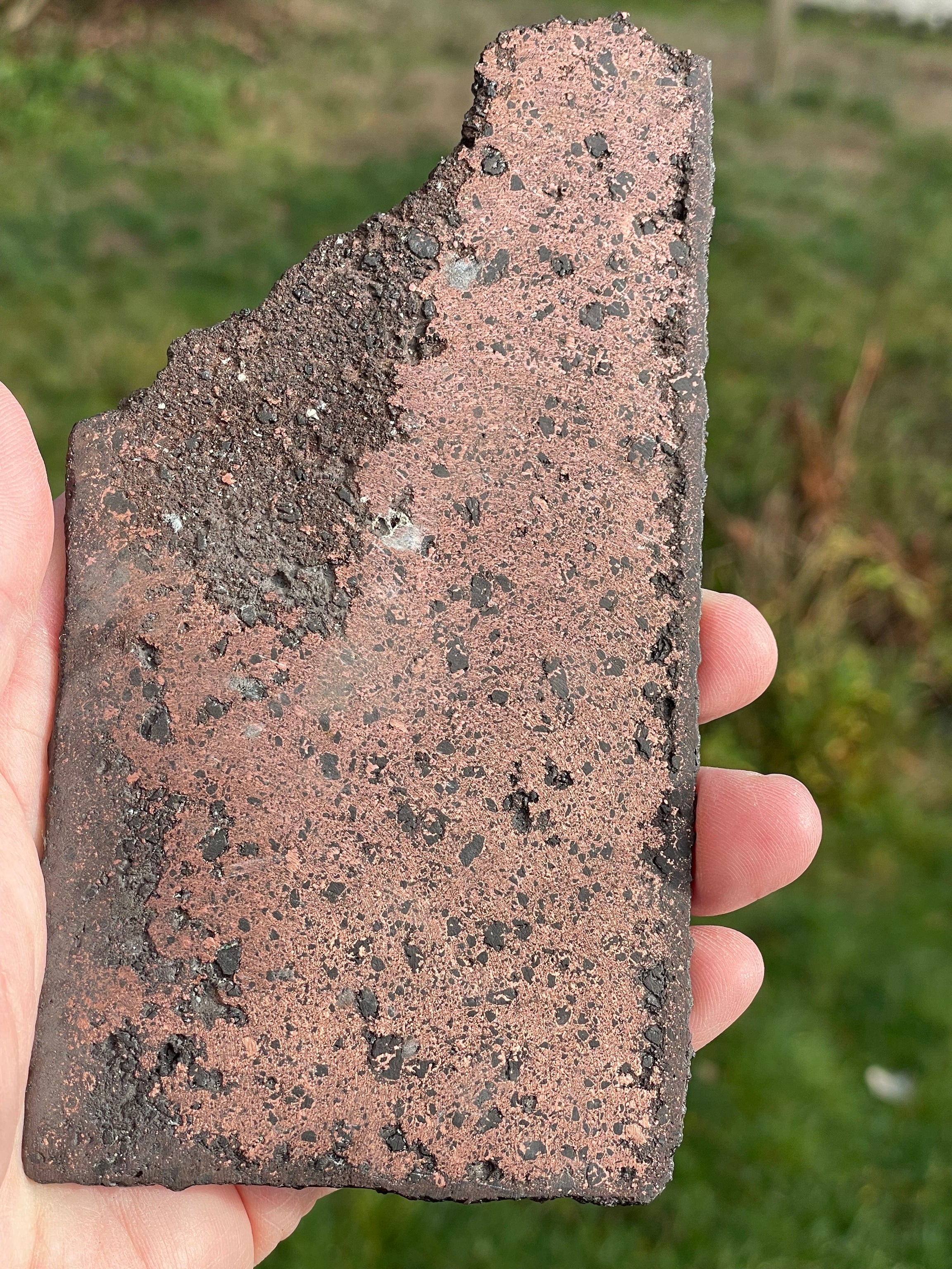 Rare Michigan Copper Fire Brick Slice– The Rock Pile Lapidary Arts